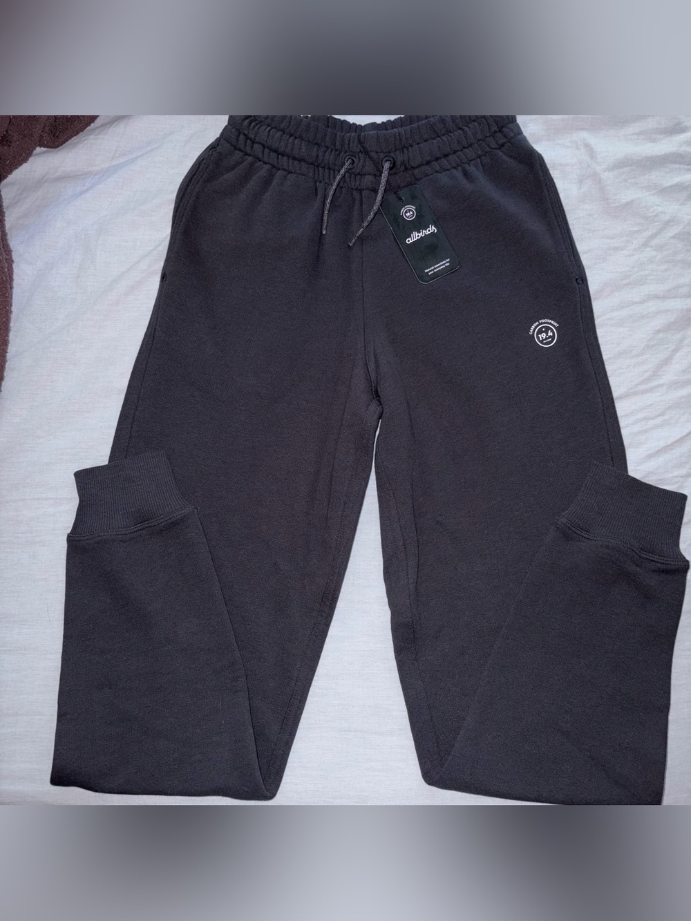 NWT! Allbirds Women’s Black Sweatpants in XS